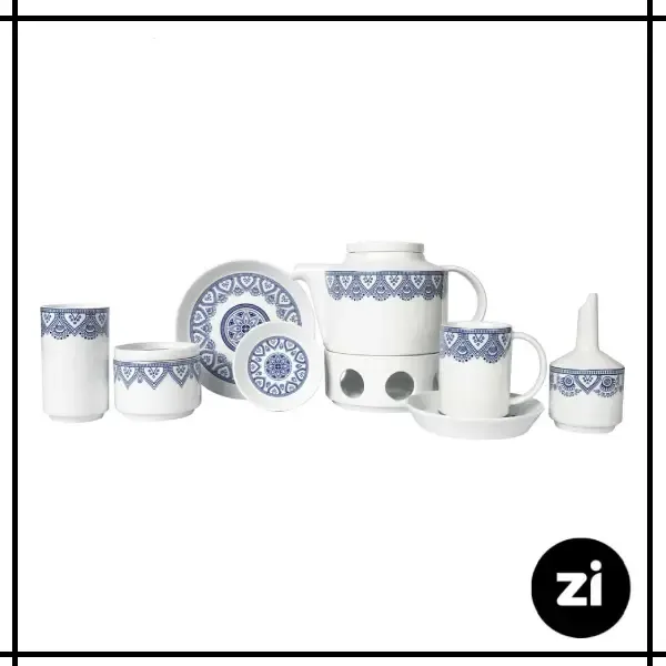 خرید سرویس چایخوری چینی زرین 23 پارچه