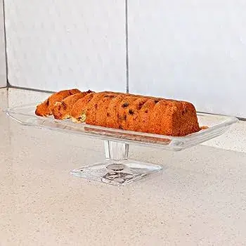 قیمت شیرینی خوری شیشه ای مستطیلی